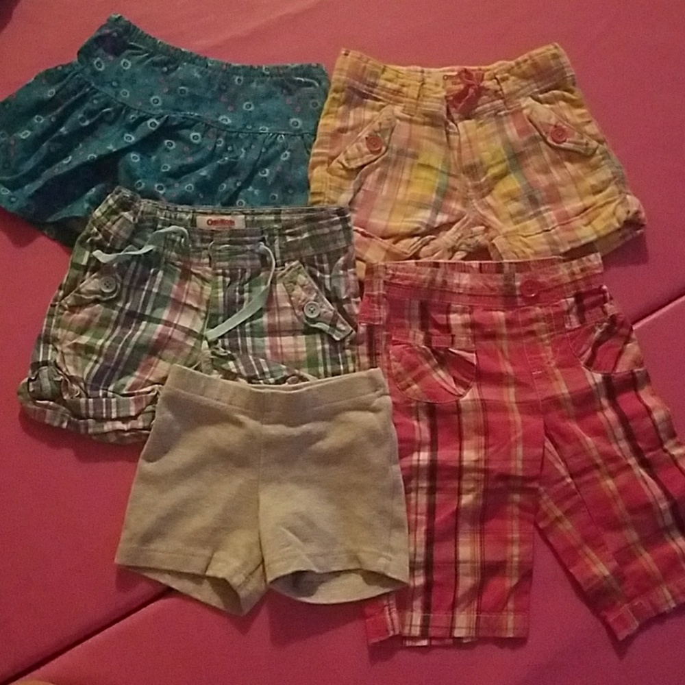 Little girls shorts lot